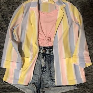 Vintage 80’s pastel cardigan/jacket